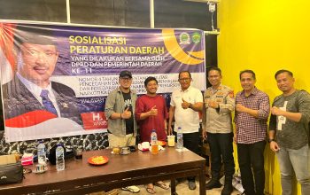 Anggota DPRD Kaltim H. Arfan, S.E , M.Si Sosialisasikan peraturan Daerah ke – 11 di Bengalon