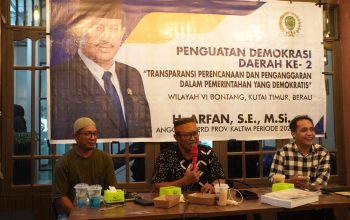 Tegas Perangi Narkoba, H. Arfan Konsisten Sosialisasikan Perda Kaltim di Bengalon: Pemuda Diminta Jadi Garda Terdepan